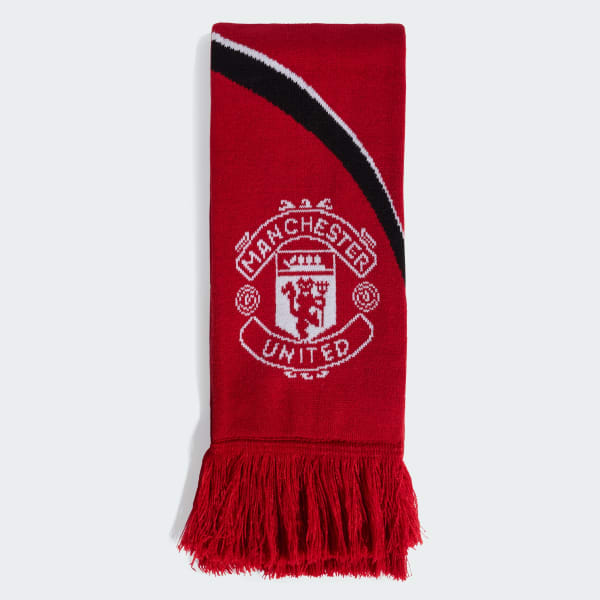 Red Manchester United Home Scarf