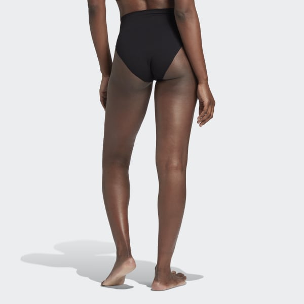 Czerń Active Seamless Micro-Stretch Hi-Leg Underwear HPO50