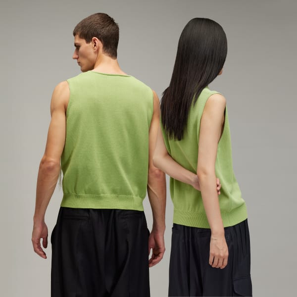 Adidas Y-3 Logo Knit Vest GLOBAL SHIPPING