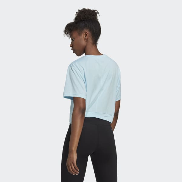Azul T-shirt Curta e Larga AEROREADY Studio CT354