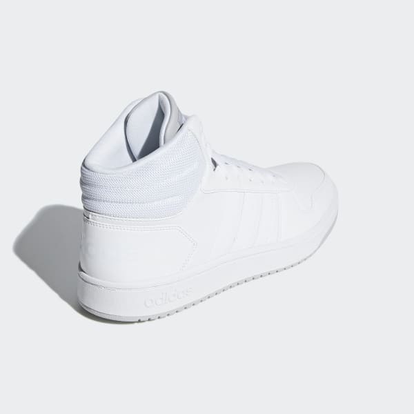 hoops 2.0 mid shoes white