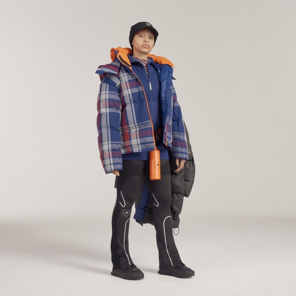 adidas by Stella McCartney Mid Length Padded Winter Jacket Blue adidas Switzerland