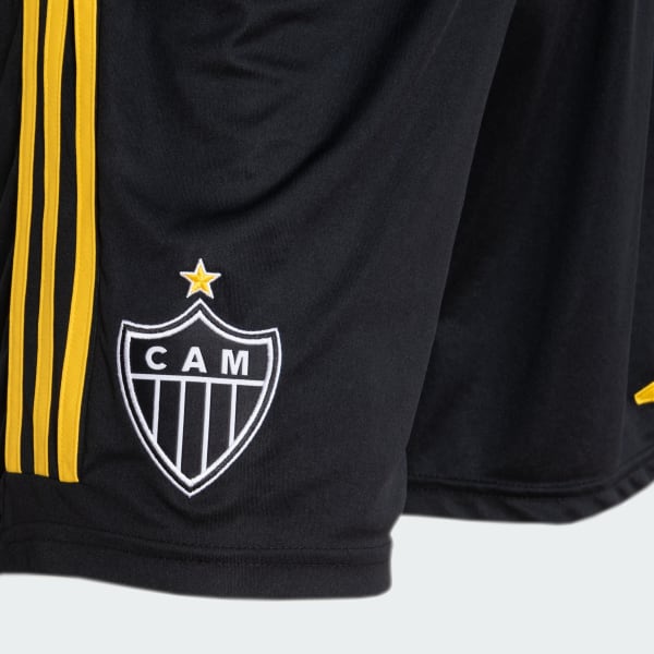 Preto Shorts 3 Atlético Mineiro 23/24