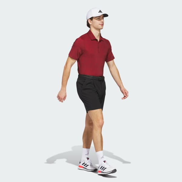 Burgundy Ultimate365 Mini Bunker Polo Shirt