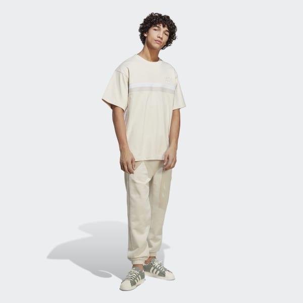 Beige Essentials joggingbukser