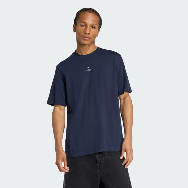 Blue MICRO LOGO T-Shirt 
