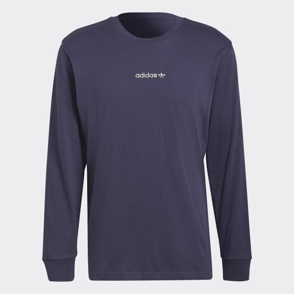 Bleu T-shirt Long Sleeve Graphic KA279