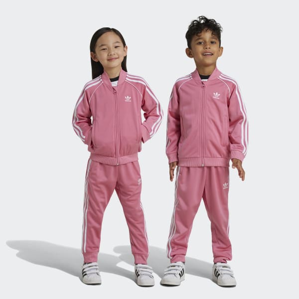 希少カラー　アディダス　adidas ジャージ　サイズM ベージュ×ピンク SST_IY4797_db21_model.jpg