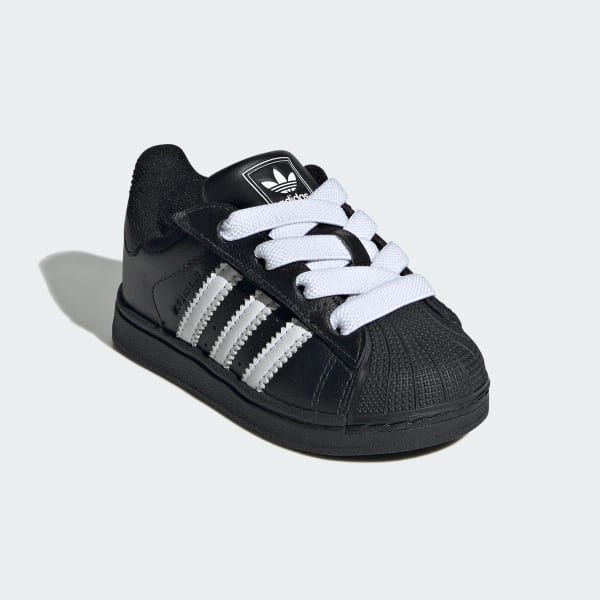 Negro Zapatillas Superstar II Comfort Closure Elastic Lace