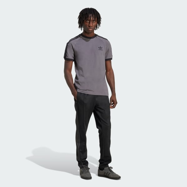 Gris Camiseta Adicolor Classics 3 Stripes