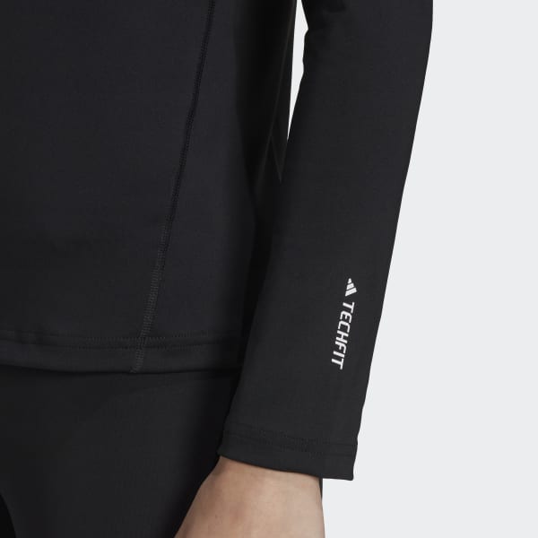 zwart Techfit Training Longsleeve