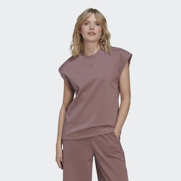 Paars Adicolor Contempo Chunky 3-Stripes Shirt UB882