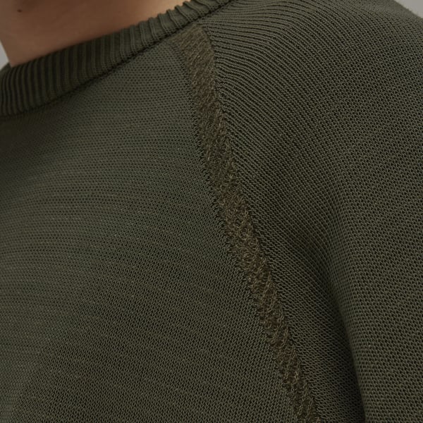 Schwarz Y-3 Classic Knit Sweatshirt AT135