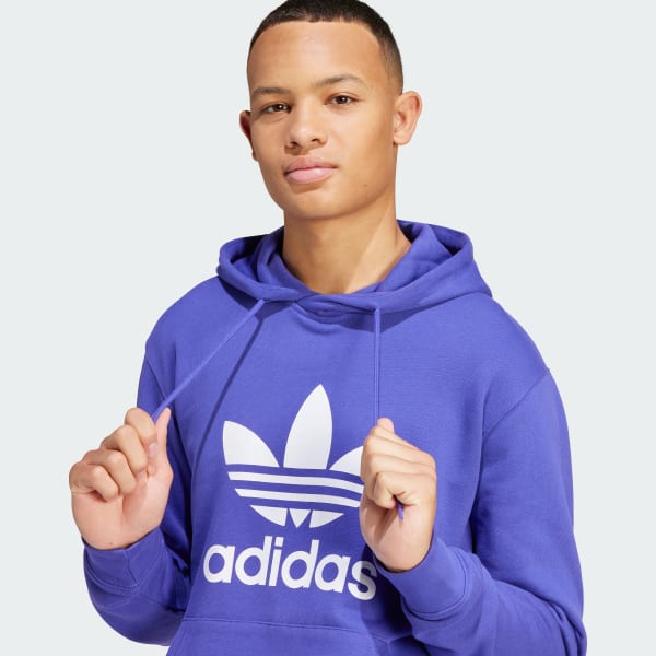 Adidas trefoil hoodie shop