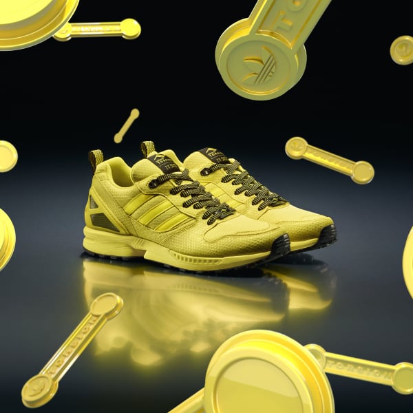 adidas ZX 5000 Torsion Shoes - Yellow 