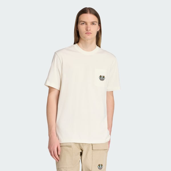 Putih tee Monogram Loose