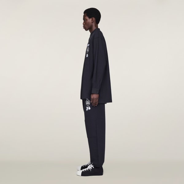 Black Y-3 Cuffed Track Pant