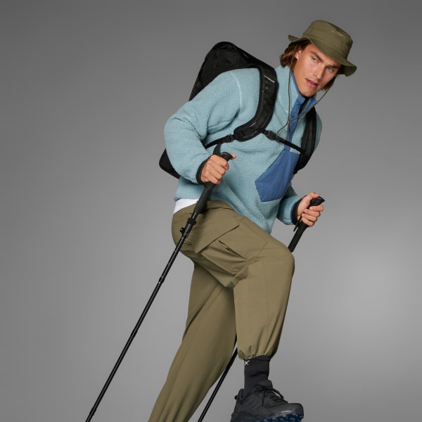 Grau Terrex Xploric High Pile Fleece Oberteil