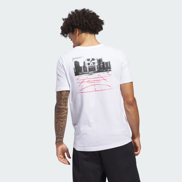 Branco Camiseta Estampada Codes Photoreal