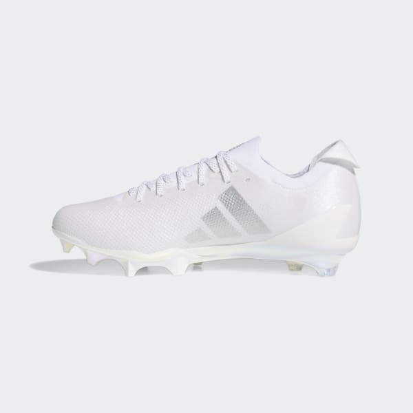adidas Adizero Electric+ II American Football Cleats - White