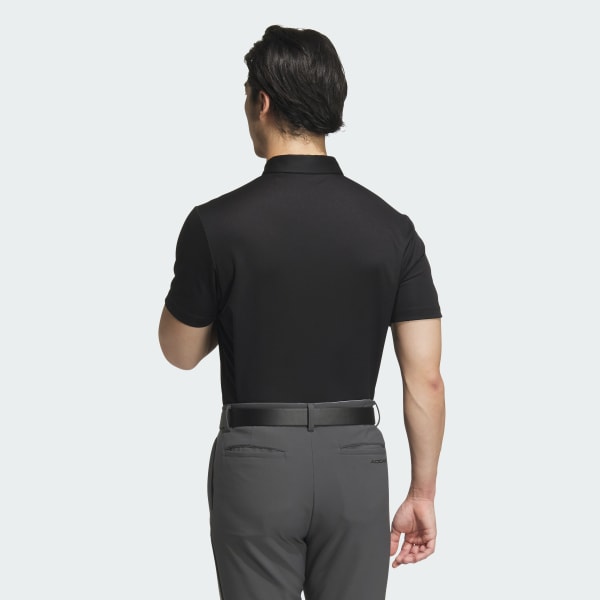 Black AEROREADY Short Sleeve Polo Shirt