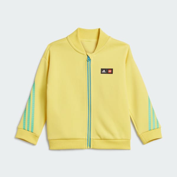 Yellow adidas x Classic LEGO® Track Top and Pants Set