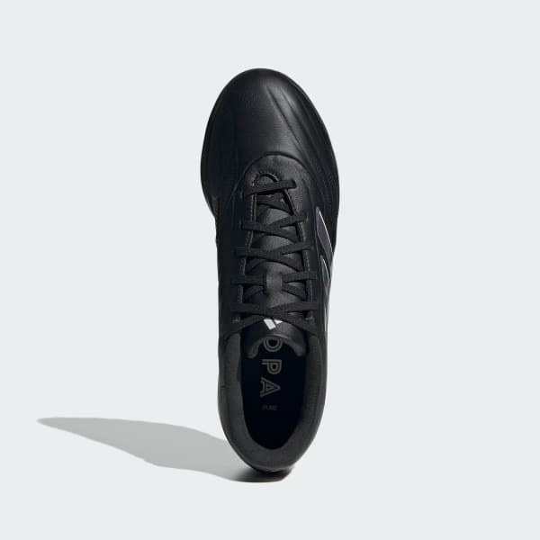 Negro Calzado de Fútbol Copa Pure II League Pasto Sintético