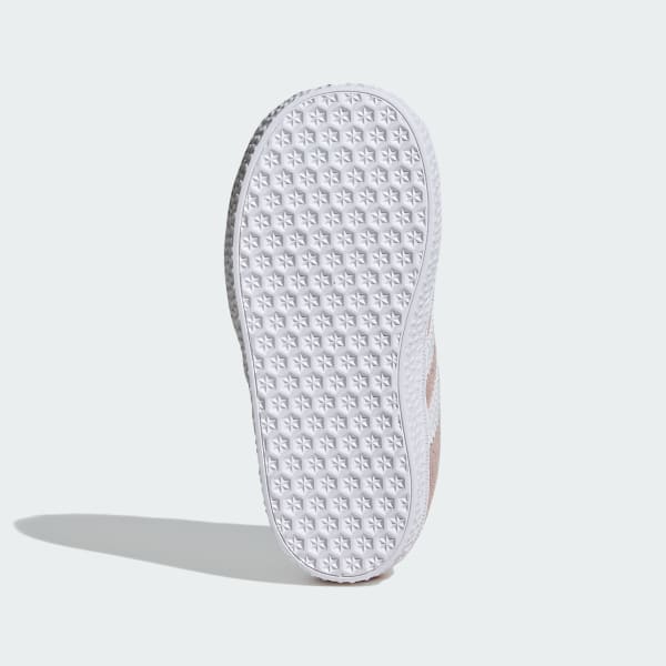 Rosado Zapatillas Gazelle Cordones Elásticos Niños