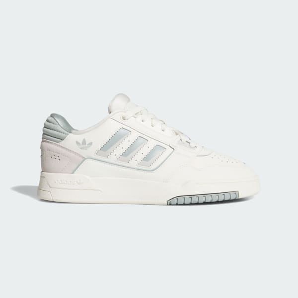 White DROP STEP LOW 2.0 SHOES