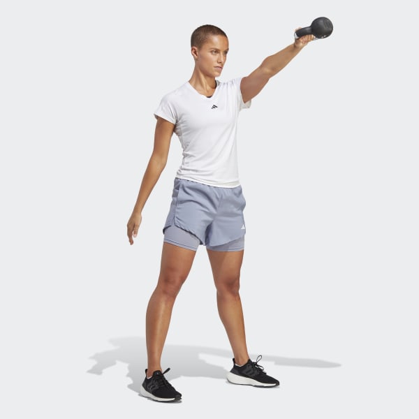 Violeta AEROREADY Made for Training Minimal Two-in-One Shorts