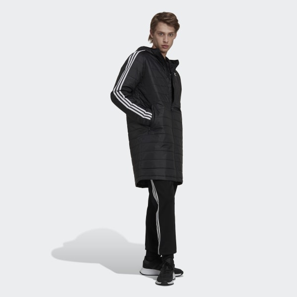 cerná Kabát Padded O7453