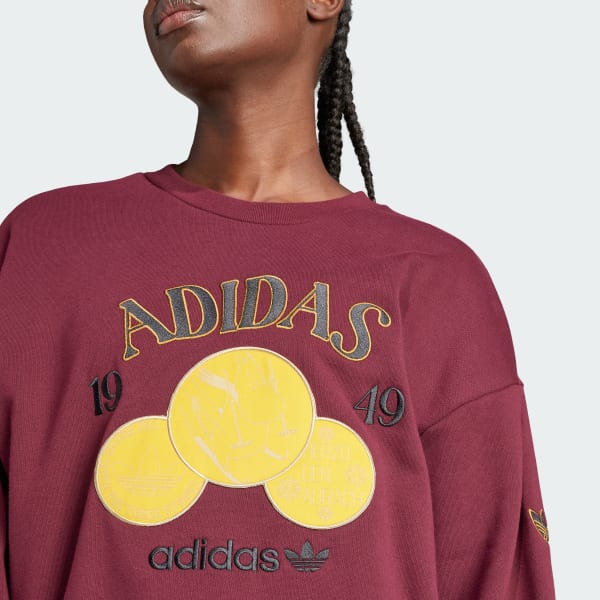 adidas Originals x Moomin Winter Sweatshirt Burgundy adidas Singapore