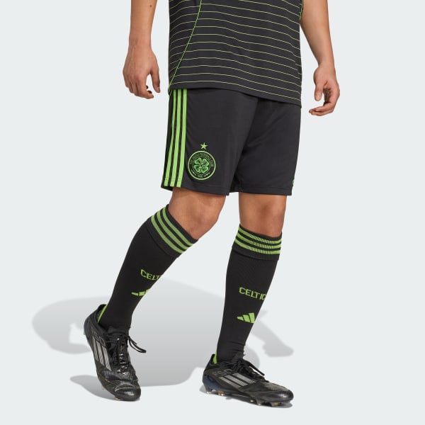 Schwarz Celtic FC 25/26 Auswärtsshorts