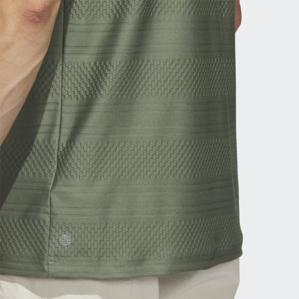 Green Adicross Pocket Golf Polo Shirt