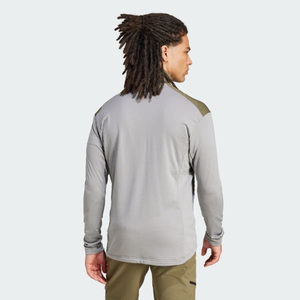 Grey Terrex Multi Light Fleece Full-Zip Jacket