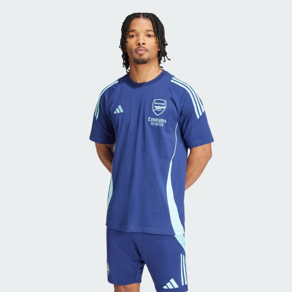 Blue Arsenal Tiro 24 Cotton Tee