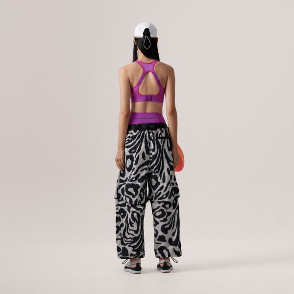 ホワイト adidas by Stella McCartney ウーブンプリントトラックパンツ