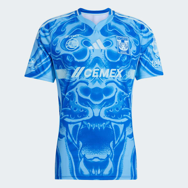 Azul Playera visitante Tigres UANL 25/26