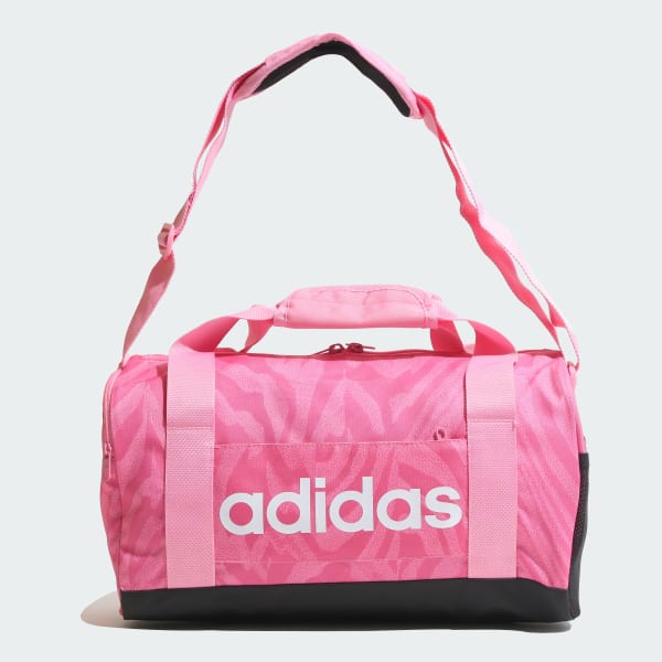 Multicolor Essentials Linear Graphic Duffel Bag Extra Small