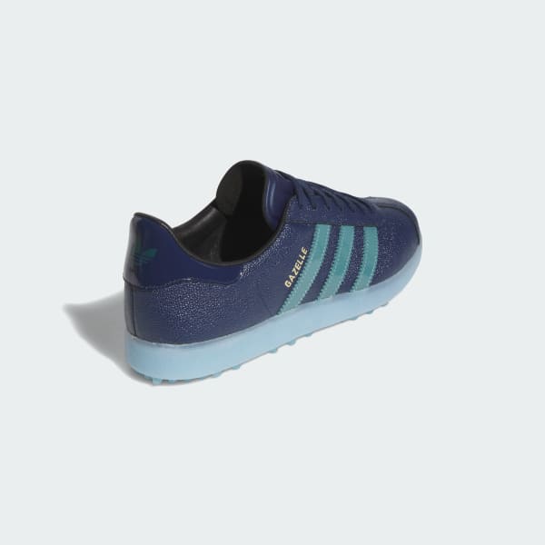 adidas Gazelle Lux Spikeless Golf Shoes - Blue | Free Shipping