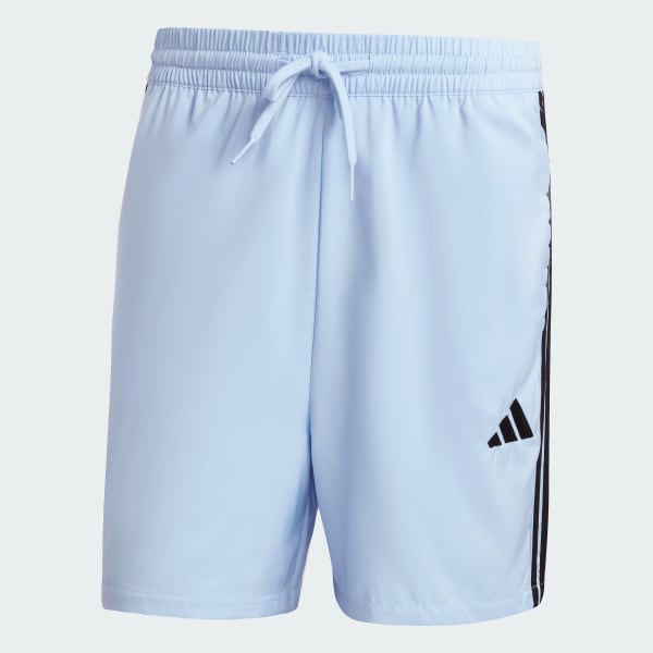 สีน้ำเงิน กางเกงขาสั้นผ้า Essential 3-Stripes Chelsea