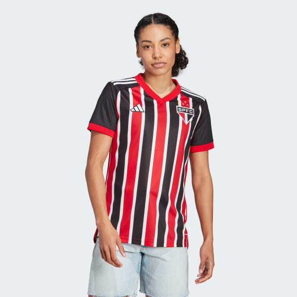 daño collar tema Camisa 2 São Paulo FC 23/24 Feminina - Vermelho adidas | adidas Brasil