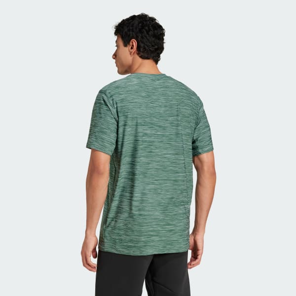 Verde Polo de Entrenamiento Train Essentials Elástico