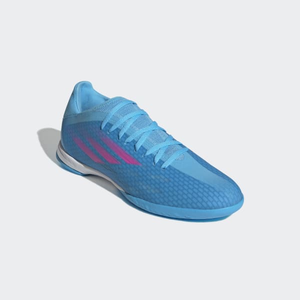 Azul Botas de Futebol X Speedflow.3 – Pavilhão