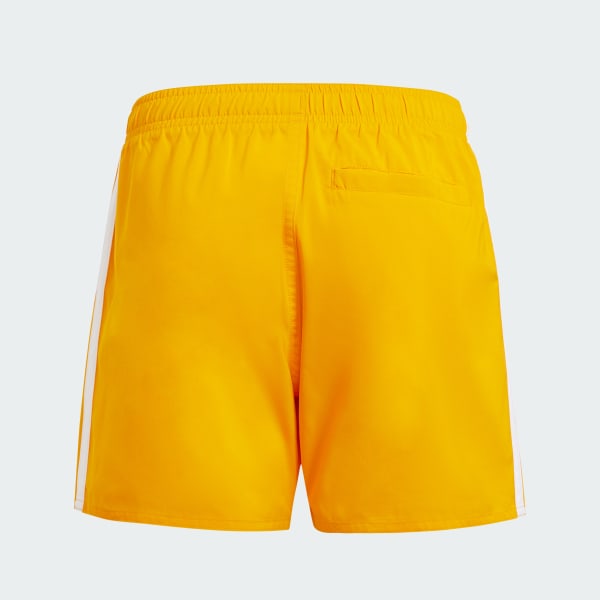 Orange 3-Streifen Kids Badeshorts