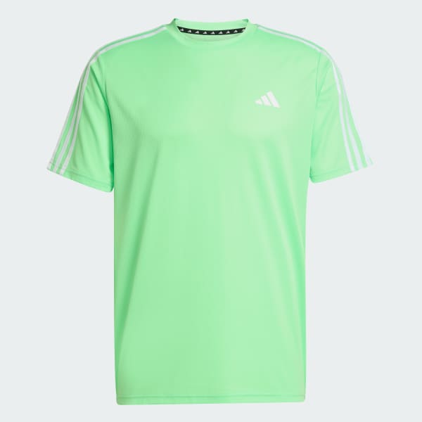 Verde Playera Train Essentials 3-Stripes