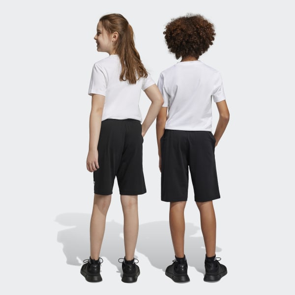 Μαύρο Essentials Big Logo Cotton Shorts