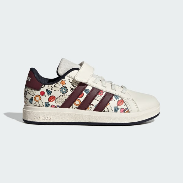 Blanco Zapatillas Grand Court 2.0 Niños