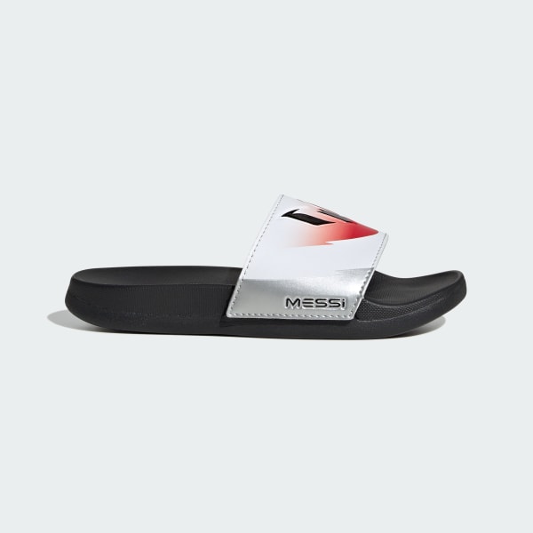 Hvid Adilette Comfort Slides Kids