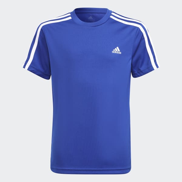 Blauw adidas Designed 2 Move T-shirt en Short Set